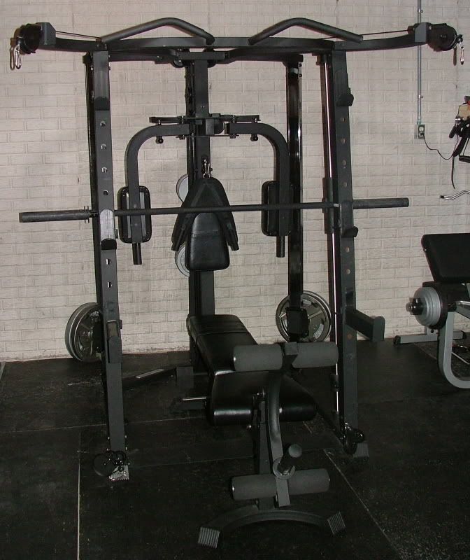 Elliptical track lube, ultimate smith machine workout